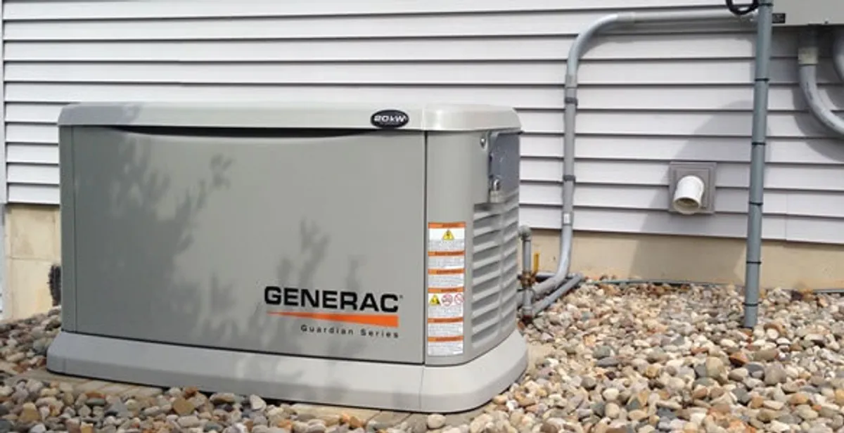 generator installation service featuring outdoor standby generator setup by licensed electricians in Milwaukee, WI