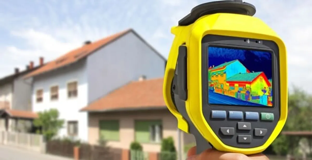 home energy audit service performing exterior thermal inspection to identify energy loss in Milwaukee, WI