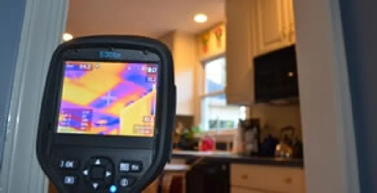 home energy audit service using thermal imaging to evaluate electrical efficiency inside a home in Milwaukee, WI