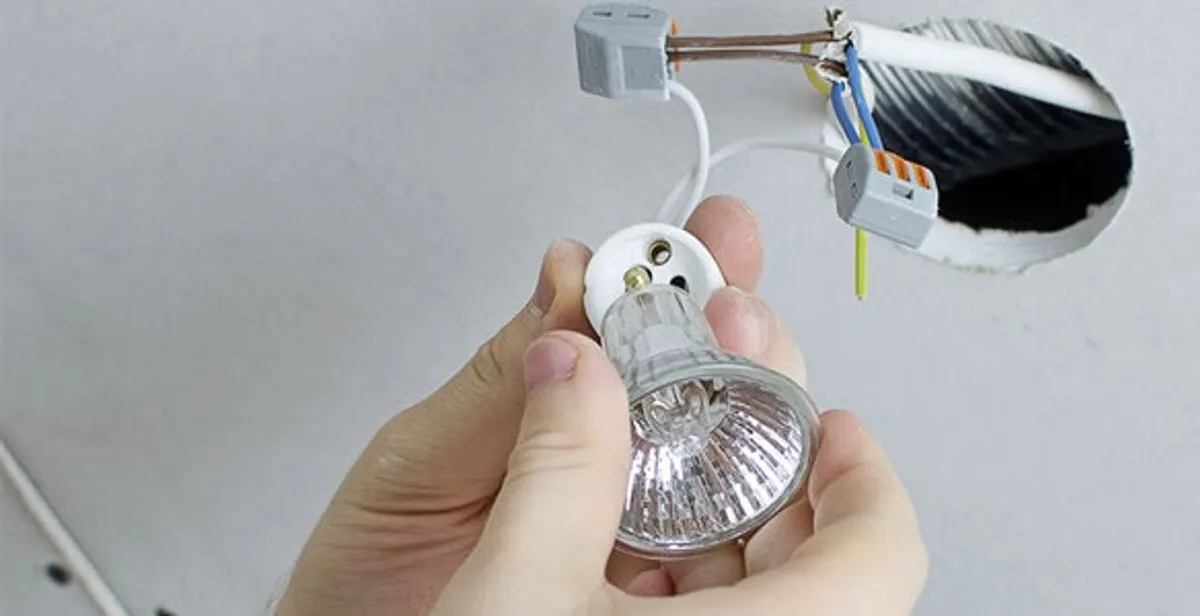 lighting installation service with secure light fixture connections handled by certified electricians in Milwaukee, WI